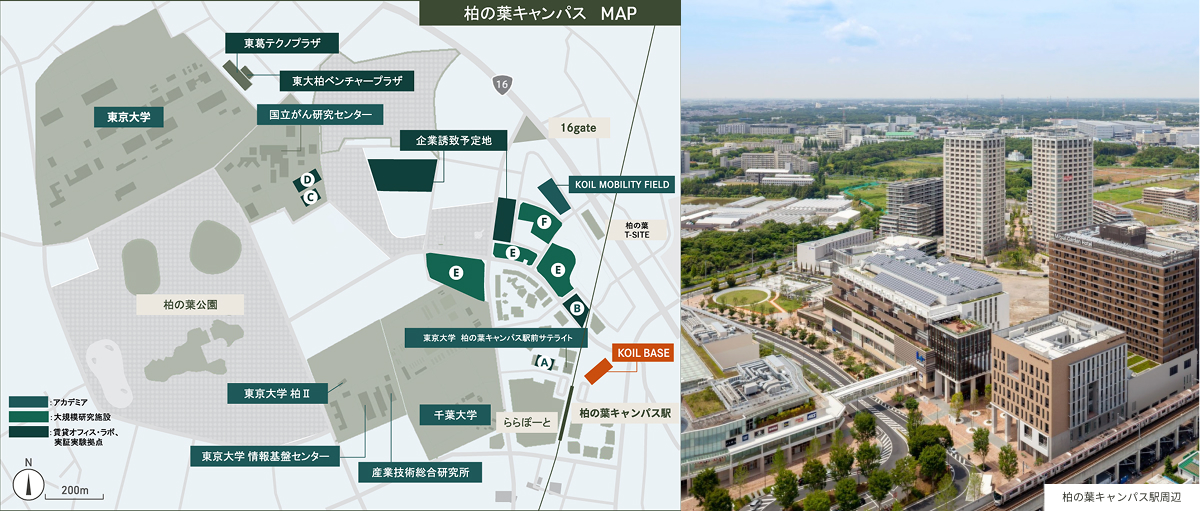 Environment 柏の葉の周辺環境
